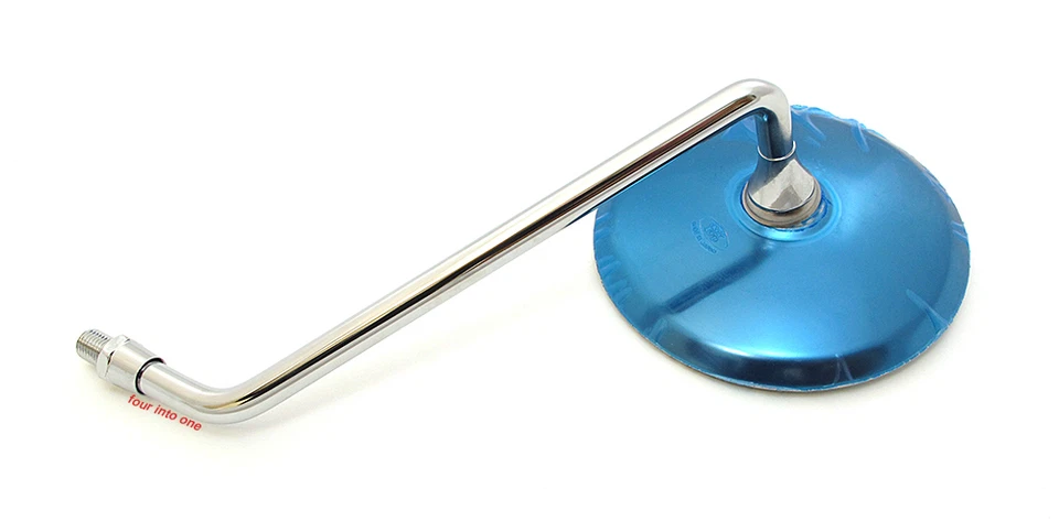 Genuine Honda Chrome Mirror Left - 88120-333-611 - CB/CL200 CB350 CB400F CB450 - Image 2 of 2