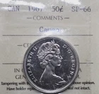 1967 Canada 50 cents ICCS graded SP-66