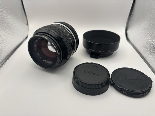 VIDEO📹/MINT✨Nikon Ai Nikkor 50mm f/1.4 MF Prime Standard Lens From JAPAN 2605