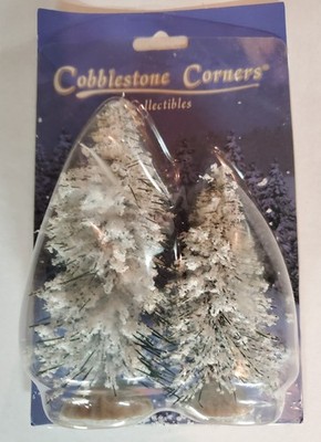 Cobblestone Corners  Christmas Trees 7 Sets, 3 Tree Types