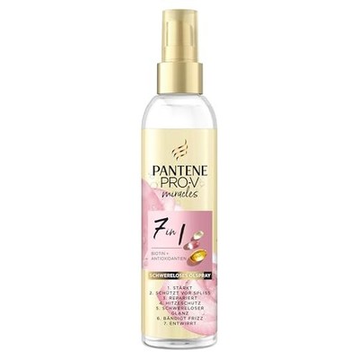 Pantene Pro-V 7in1 Schwereloses Ölspray 145ml mit Biotin gegen Spliss & Frizz