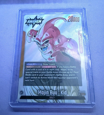 Bandai Dragon Ball Super Card Game Majin Buu Leader SB01-029 English 2017