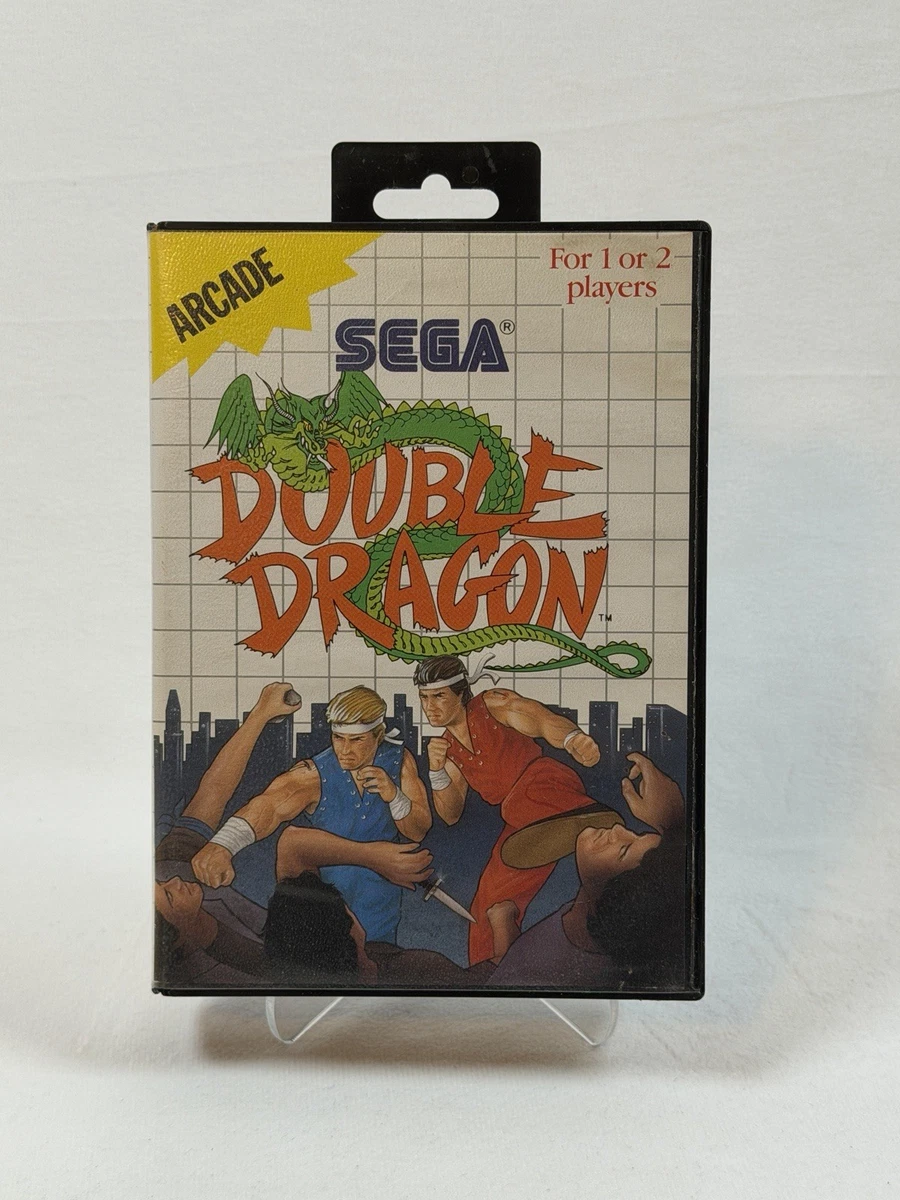 Double Dragon Sur Sega Master System - Cartouche Bleue - COMPLET PAL CIB - RARE