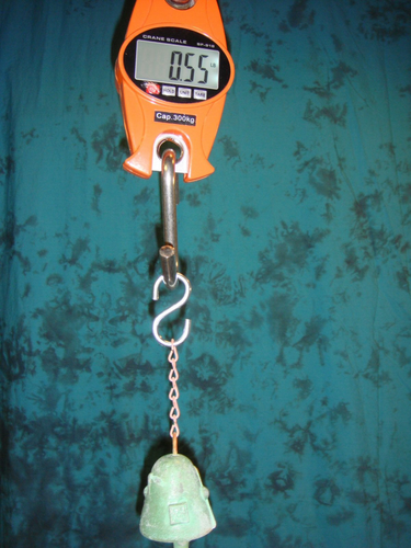 Paolo Soleri 9" Bronze Wind Bell - 2" Bell Amazing Verdigris Natural Patina NEW - Picture 11 of 20