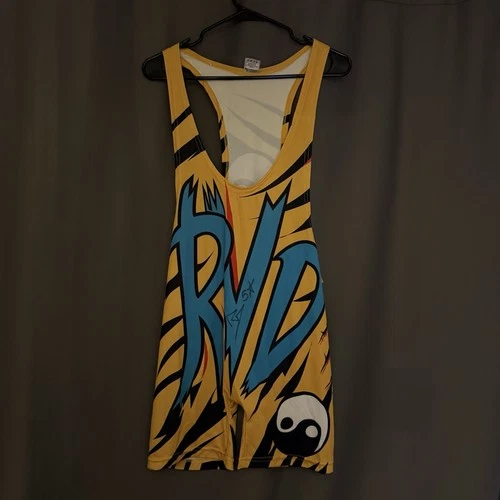 Rob Van Dam RVD Signed Wrestling Singlet WWE TNA ECW HOF Autographed Beckett COA