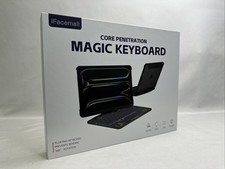 For iPad 9th 10.2  Magic Keyboard Core Penetration iFacemall - White - NEW 