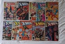 Uncanny X-Men 211-220 - 10 Issue Run inc 213, 1st Mr Sinister Cameo & X-Men Film