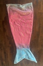 Catalonia Toddlers Mermaid Tail Blanket Sleeping Snuggle Blanket for Kids 4-6age