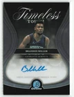 2025-26 Bowman Brandon Miller #TTA-BM Timeless Touch Auto