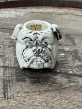 Antique Victorian Bull Dog’s Head Match Striker