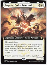 Augusta Order Returned Extended Art 61 Secrets of Strixhaven Magic the Gathering
