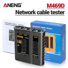 ANENG M469D Digital LAN Network Cable Tester RJ45 RJ11 Ethernet Wire Tracker Kit