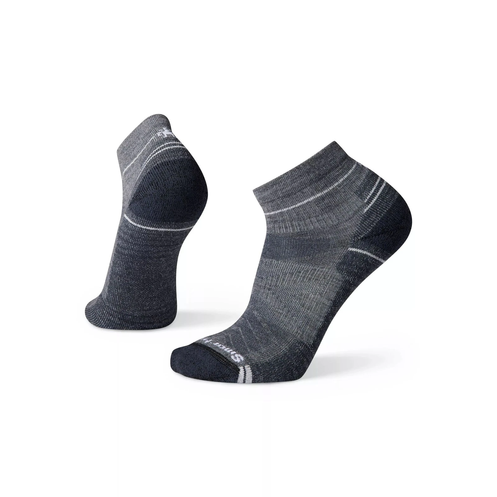 Smartwool Hike Light Cushion Ankle Men's Hiking Socks, Medium Gray, Medium