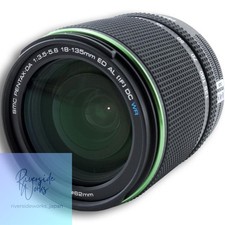 PENTAX smc DA 18-135mm F3.5-5.6ED AL[IF] DC WR Objektiv gebraucht mit Haube JP