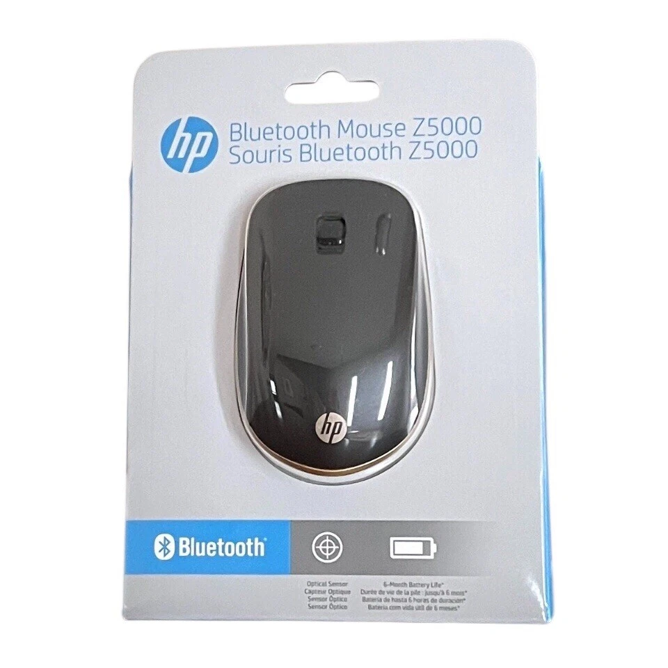 HP Z5000 Wireless Bluetooth Mouse Optical Sensor Dark Ash Black Copper New - Image 2 of 4