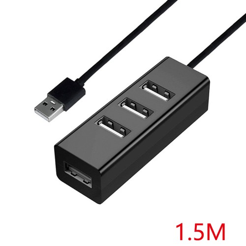 Vier--in einem Hub 100cm Mobiltelefon Computer Ladegerät USB Hub Expansion Dock - Afbeelding 2 van 20