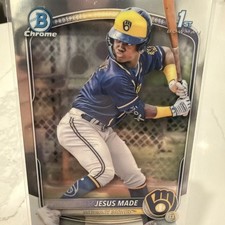 2025 Bowman 1st Chrome JESUS MADE #BCP-50 Milwaukee Brewers