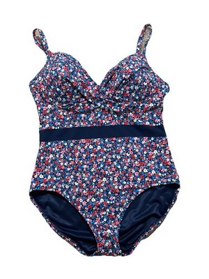 Lands End X Draper James Tummy Control  Swimsuit  Size 14 - Excellent Condition
