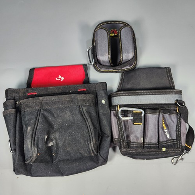 #ad 3 pack of Tool Belt Pouches AWP Husky MagnoGrip $17.95