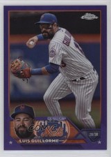 2023 Topps Chrome Update Purple Refractor 243/250 Luis Guillorme #USC149 2u3