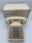 Western Electric “Ivory” Traditional Table Phone NOS 2500-DM-50 Cords NIP