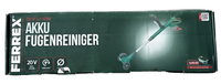 Ferrex Akku-Fugenreiniger 20V, UnkrautbüRste, Kabellos, Teleskopstiel, Neu&Ovp