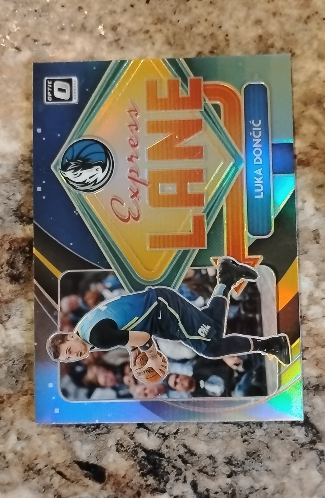 2020-21 Panini Donruss Optic - Express Lane Luka Dončić #13 Holo Prizm