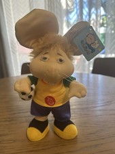 Juguete de peluche Topo Gigio 12" de colección raro jugador de fútbol 12" de Gabitoy ¡con sonido de trabajo!