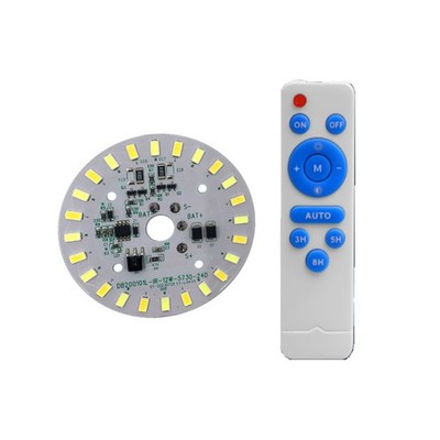 12W Solar Light Source for For ceiling with Remote Control Functionality