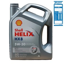 5L Shell Helix HX8 ECT 5W-30 ACEA C2 Motoröl Öl MB 229.51 VW 504.00 507.00
