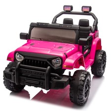 12V Kids Ride On Electric Car W/Parents Control,Slow start for Kids Aged 2-4.