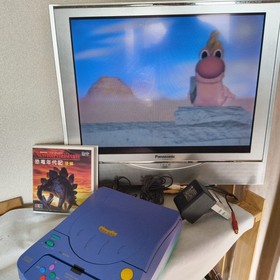 Newtons Museum Dinosaurs Encyclopedia set Bandai PLAYDIA, Game Disk and Box set