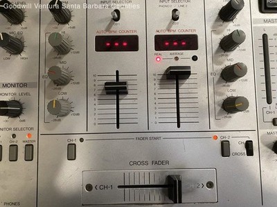Pioneer DJ Mixer DJM-300-S - Parts or Repair | eBay