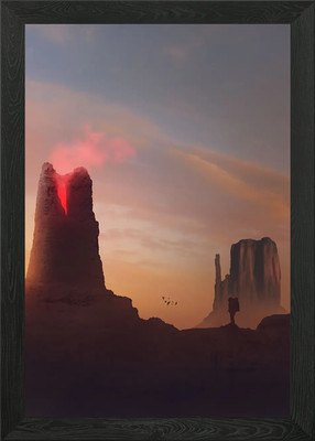 Space Fantasy Magic Framed Wall Art Poster Canvas Print Picture