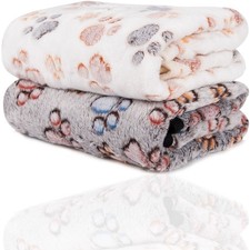 2X Puppy Soft Warm Pet Dog Blanket for Cat Doggy Kitten Sleep Bed Mat Cushions