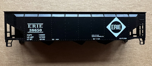 Kit de vagón de tren escala HO Roundhouse 7836 Erie 3 Bay Hopper nuevo en caja. | Zustand: New