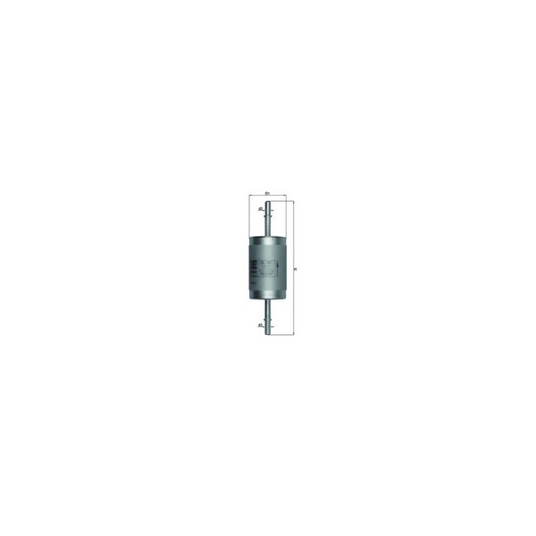 Kraftstofffilter Knecht KL 181 FüR Ford Jaguar Mazda-image