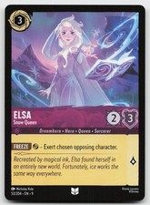 Elsa - Snow Queen 53/204 Uncommon Fabled Lorcana Near Mint