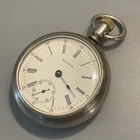 WORKS! Antique 1904 Waltham 1883 18S / 17J Grade 85 Open Face Pocket Watch