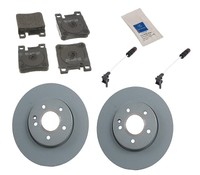 Mercedes W208 Clk320 Coupe Clk320 Convertible Genuine Front Brake Kit Discs Pads on sale Mercedes W208 Clk320 Coupe Clk320 Convertible Genuine Front Brake Kit Discs Pads on sale