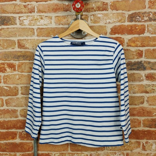 VIA MARIS Breton French Boat Neck Navy 