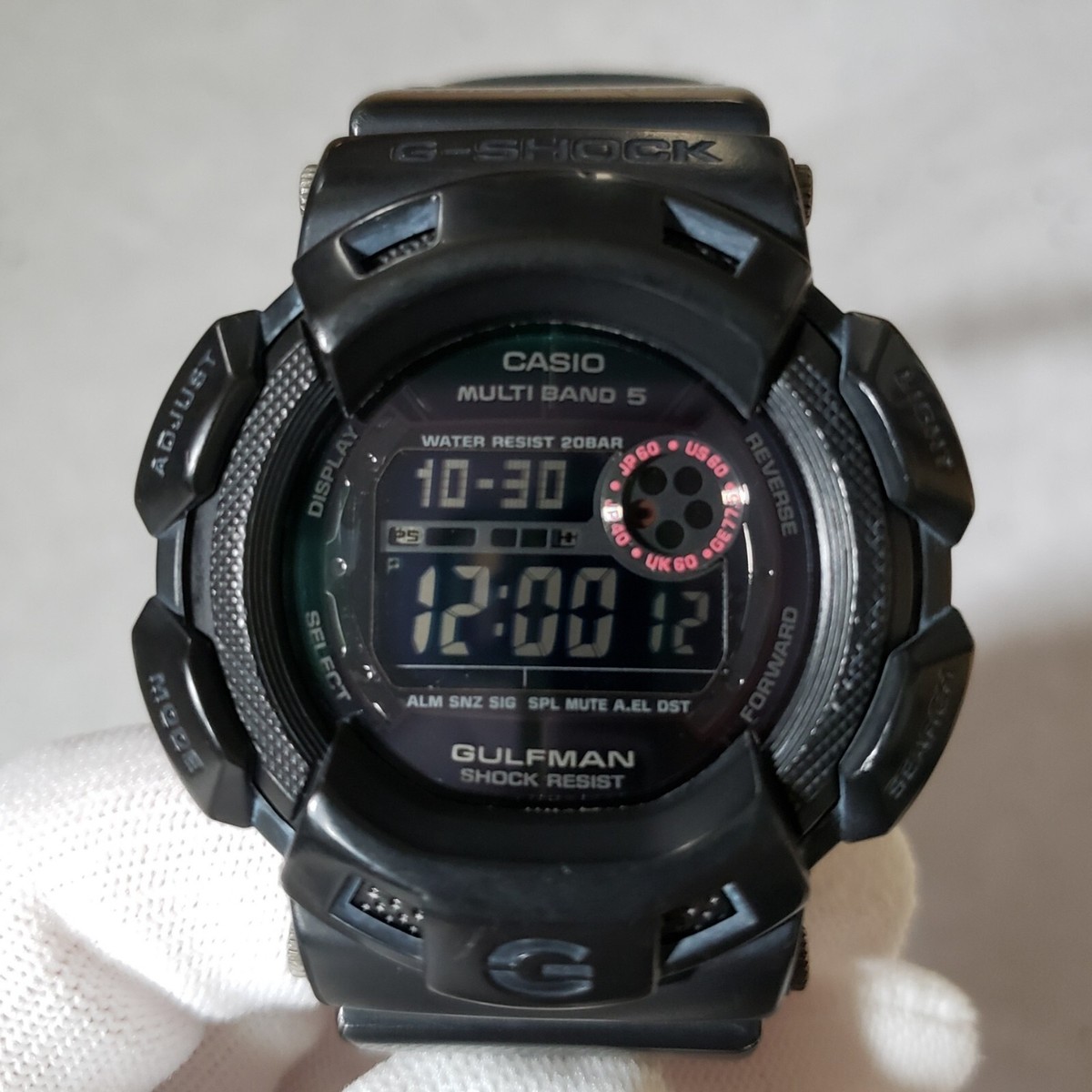 CASIO G-SHOCK GW-9100MB-1 GULFMAN Tough Solar Rust Resist MULTI BAND 5 GW-9100 CASIO G-SHOCK GW-9100MB-1 GULFMAN Tough Solar Rust Resist MULTI BAND 5 GW-9100