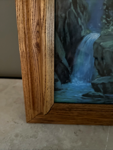 VINTAGE FRAMED NATIVE AMERICAN TOE IN THE WATER PRINT by R. ATKINSON FOX - Picture 9 of 10
