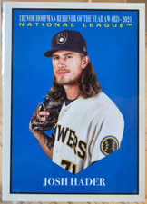 2022 Topps Archives Josh Hader 1961 Topps MVP #326 Milwaukee Brewers