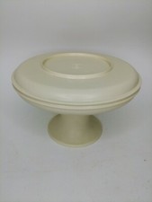 Tupperware Serve It All Pedestal Set 1531-3 1532-4 1533-3 Cake Stand Chip Dip