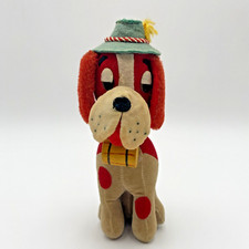 Vintage R. Dakin Dream Pets St Bernard Beethoven Plush Felted Made in Japan Tag