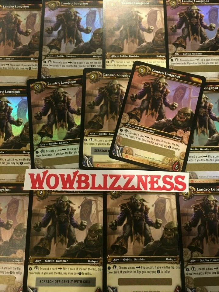 🔥 World of Warcraft - RED TABARD OF FLAME WoW TCG LOOT Landro Longshot US / EU - Image 3 of 4