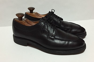 Allen Edmonds Shoes Mens Stockbridge Black Norwegian Split  display picture 2