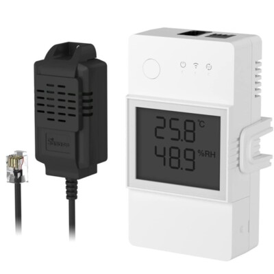 Sonoff TH Elite THR320D WiFi mit THS01 Feuchtigkeits- und Temperatursensor
