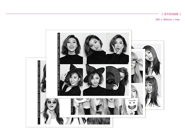 Mamamoo Official 2017 Seasons Greetings Special Box Calendar